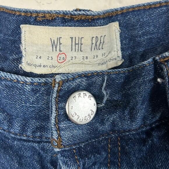 Free People We the Free Jean Shorts size 26 - Picture 4 of 8